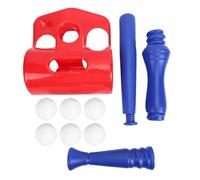 Holigie Tball Bat, Children tee Ball Set with Ergonomic Design, Kids Ball Pitching Machine and Outdoor Toy for Practice, Ideal for Youth Baseball Training and Outdoor Play