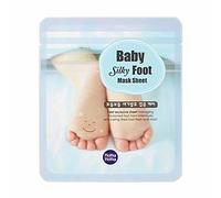 Holika Holika Calcetines Mascarilla, Baby Silky Foot Mask Sheet, Translúcido, 18 Mililitros