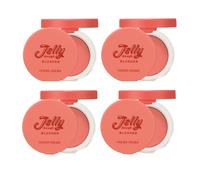 Holika Holika - Jelly Dough Blusher - 4.2g - 02 Grapefruit Jelly (4ea) Set