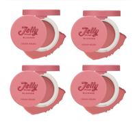 Holika Holika - Jelly Dough Blusher - 4.2g - 05 Rose Jelly (4ea) Set