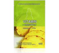 Holika Holika - Mascarilla Facial de Tela | Revitalizante con Vitamina C y Piña | Efecto Reafirmante | Ideal para Piel Seca | 18 ml, Neutral, 1 unidad (Paquete de 1)