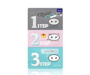 HOLIKA HOLIKA - Parches para Puntos Negros Pig Clear Black Head 3-Step Kit