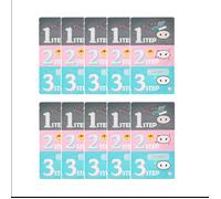 Holika Holika Pig-nose Clear Black Head 3-Step Kit (10c/u) Set