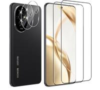 Holilo 2+2 Piezas Para Honor 200 Protector de Pantalla Cristal Templado + Protector cámara, 9H Dureza 3D HD Vidrio Templado Anti-Arañazos Sin Burbujas Glass Protector