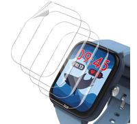 Holilo 4 Piezas TPU Protector de Pantalla para Ice-Watch Ice Smart Junior 2.0, 9H Dureza Anti-Arañazos Anti-Huella Sin Burbujas 3D Cobertura Película Protectora de Cobertura