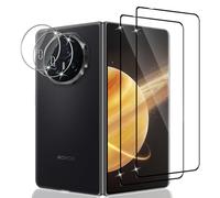 Holilo Para Honor Magic V3 [2+2 Piezas] Protector de Pantalla Cristal Templado + Protector cámara, 9H Dureza HD Vidrio Templado Anti-Arañazos Sin Burbujas Glass Screen Protector