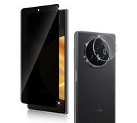 Holilo para Honor Magic V3 Protector de Pantalla Privacidad + Protector cámara Cristal Templado, 【1+1】 Piezas Anti Espía Privacy Vidrio Película HD Vidrio Templado Anti-Arañazos