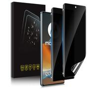 Holilo Para Motorola Moto Edge 50 Fusion, 2 Piezas TPU Flexible Protector de pantalla Privacidad Cristal Templado,Anti Espía Privacy Anti-Arañazos Protector