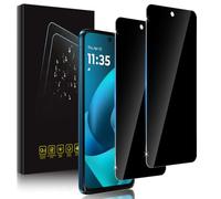 Holilo para Motorola Moto G57 Power Protector Pantalla Privacidad Antiespía | Antiespía Cristal Templado Privacy Vidrio Templado Película 9H Dureza HD Anti-Arañazos -2 Piezas
