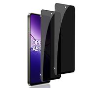 Holilo Para OPPO A5 Pro 4G/5G Protector de Pantalla Privacidad Cristal Templado 【2 Piezas】,Anti Espía Privacy Vidrio Película HD Vidrio Templado Anti-Arañazos