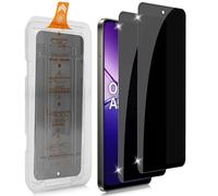 Holilo para OPPO A5 Pro 5G Protector de Pantalla Privacidad [Instalación Automática] Anti-Spy Cristal Vidrio Templado, 2 Piezas 9H Antiespía Anti-Arañazos Sin Burbujas Fácil instalación