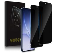 Holilo para OPPO Reno 15FS/15F/15 FS/15 F Protector de Pantalla Privacidad Cristal Templado - 2 Piezas, 9H Dureza Anti Espía Privacy Vidrio Película HD Vidrio Templado Anti-Arañazos