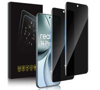 Holilo para Realme 14 Pro Plus Protector de Pantalla Privacidad Cristal | Anti Espía Cristal Templado Privacy Vidrio Templado Película 9H Dureza HD Anti-Arañazos -2 Piezas