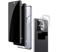 Holilo Para Realme 16 Pro Plus Protector de Pantalla Privacidad +Protector cámara Cristal Templado - 2+2 Piezas, Anti Espía Privacy Vidrio Película HD Vidrio Templado Anti-Arañazos