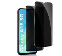 Holilo Para Samsung Galaxy A16 5G/A16 4G 【2 Piezas】 Protector de Pantalla Privacidad Cristal Templado,Anti Espía Privacy Screen Vidrio Película HD Vidrio Templado Anti-Arañazos Screen Protector