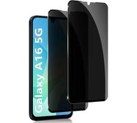 Holilo Para Samsung Galaxy A16 5G Protector de Pantalla Privacidad Cristal Templado- 2 Piezas, Anti Espía Privacy Vidrio Película HD Vidrio Templado Anti-Arañazos