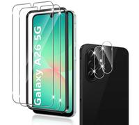 Holilo Para Samsung Galaxy A26 5G [2+2 Piezas] Protector de Pantalla Cristal Templado + Protector cámara,Vidrio Templado Anti-Arañazos Sin Burbujas Glass Screen Protector