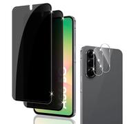 Holilo Para Samsung Galaxy A56 5G Protector de Pantalla Privacidad +Protector cámara Cristal Templado 【2+2 Piezas】,Anti Espía Privacy Vidrio Película HD Vidrio Templado Anti-Arañazos