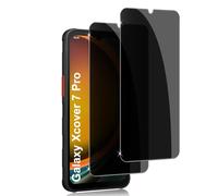 Holilo Para Samsung Galaxy XCOVER 7 Pro 5G Protector de Pantalla Privacidad Cristal Templado 【2 Piezas】,Anti Espía Privacy Vidrio Película HD Vidrio Templado Anti-Arañazos