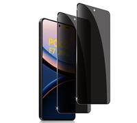 Holilo Para Xiaomi Poco F7 Ultra/F7 Pro 5G 【2 Piezas】 Protector de Pantalla Privacidad Cristal Templado,Anti Espía Privacy Vidrio Película HD Vidrio Templado Anti-Arañazos