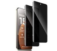 Holilo para Xiaomi Redmi Note 15 Pro Plus/Note 15 Pro+ 5G/Poco M8 Pro Protector de Pantalla Privacidad Cristal Templado - 2 Piezas, Anti Espía Privacy Vidrio Película HD Vidrio Templado Anti-Arañazos