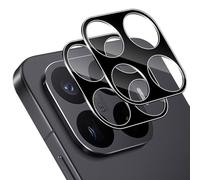 Holilo Protector de Lente de Cámara per Xiaomi 17T Pro Cámara Trasera Lente, 2 Piezas Cristal Templado Protector de Cámara HD Anti Rasguños -Negro
