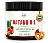 Holistic Depot Batana Oil - Aceite milagro hondureano para el crecimiento del cabello y el cuidado de la piel, puro, 454 g