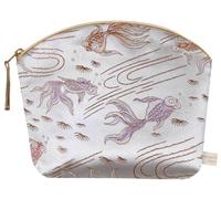 Holistic Silk - LAVENDER MAKE UP BAG SILVER FISH - Neceseres 1 St.
