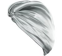 Holistic Silk - Pure Mulberry Silk Turban - Turbante de seda Silver 1 St.
