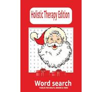 Holistic Therapy Edition Word Search Puzzle Book: Word Search Puzzles to Promote Stress Relief, Emotional Wellness, and Mind-Body Balance | 6x9 ... Gift for Vacation, Holidays and Free Time.
