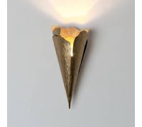 Holländer Aplique de pared GINGKO QUATTRO, color dorado, altura 31 cm, metal, G9