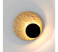 Holländer Aplique LED Infinity en oro Ø 20 cm