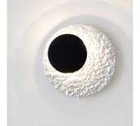 Holländer Aplique LED Infinity en plata, Ø 26 cm