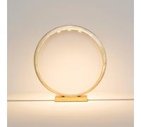 Holländer De mesa LED Asterisco diseño anillo oro atenuador
