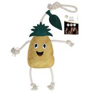 Holland Animal Care Excellent Horse Foodie Friends - 25 x 15 cm - Juguete para caballos - Stal LangeweileKiller - Juguete para masticar - Juguete para caballos - Juguete fuerte para perros - Piña