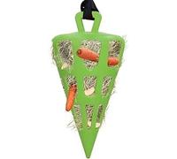 Holland Animal Care - Hay Slowfeeder Fun&Flex Root - Ø 22 CM - Comedero lento caballo - Contra el deterioro del establo - Hasta 1 kg de heno - Verde