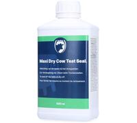 Holland Animal Care Sellador de tetinas Maxi Dry Cow Excellent - 500 ml - Para sellar el orificio de cierre de la tetina al secarse, base de polímero, forma una capa transpirable