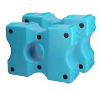 Holland Animal Care Vplast Bloque de obstáculos - Bloques de cavaletti - Bloque de salto - 40 x 30 x 15 cm - Plástico - 2 unidades - Azul