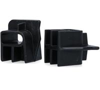 Holland Animal Care Vplast - Kit de fijación - comedero lento de heno - establo y valla - Kit de montaje completo para caballos - 140 l - Plástico