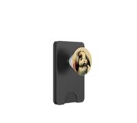 Holland Lop Eared Rabbit Bunny Tri-color Vintage Artístico PopSockets PopWallet para MagSafe
