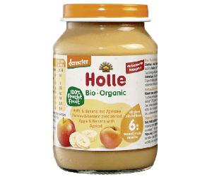 Holle Bio-Organic Potito Manzana Plátano y Albaricoque +6m 190 gr