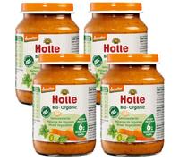 Holle Bio-Organic Potito Verduras Variadas +6m 4x190 gr