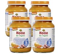 Holle Bio-Organic Potito Zanahoria Patata y Ternera +5m 4x190 gr