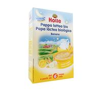 Holle Bio Papa Láctea De Platano Buena Noche 6m+ 250g