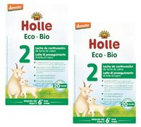 Holle Eco-Bio Leche de Continuación de Cabra +6m 2x400 gr