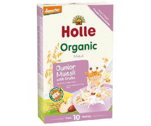 Holle Organic Papilla Muesli Multicerales con Fruta +10m 250 gr