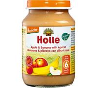 Holle Bio-Organic Potito Manzana Plátano y Albaricoque +6m 190 gr