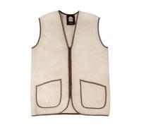 Hollert Chaleco De Lana Unisex Beka Antracita De Lana Merina Con Cremallera