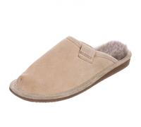 Hollert Mujer Piel de Cordero Zapatillas Mujer Holle Beige Zapatillas de Casa