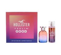 Hollister Feelin Good For HeR 2 X Gift Set EDP 50ml Body Mist 125ml For Women